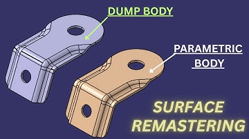 Catiav5 || Surface Remastering in Catia || Anand Asawa