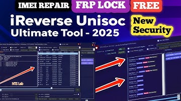iReverse Unisoc  / SPD Ultimate Tool imei Repair + FRP + Factory Reset  in Diag Mode New Phone 2025