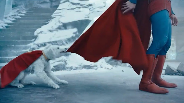 New Superman Krypto Scene (New Footage)