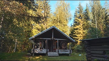 Rebuilding an Abandoned Log Cabin in Finland