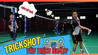 'CHÀNG QUA HÚI' - Khi Team VNB thực hiện TRICKSHOT CẦU LÔNG kiểu...???