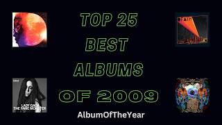 Top 25 Best Albums of 2009 (from AOTY - AlbumOfTheYear)