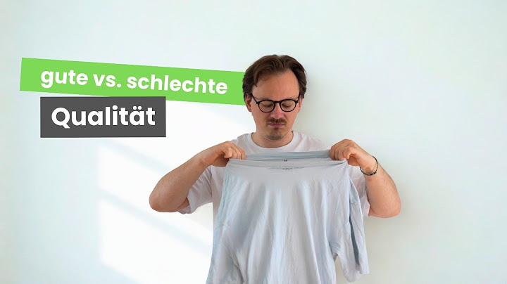 T-Shirt Qualität prüfen 👕 So erkennst du hochwertige Kleidung
