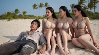 Poor boy stranded with cold CEOs on island, saved all, back in city beauties fought to have him.