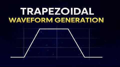 Trapezoidal wave Generation using DAC | Trapezoidal | DAC