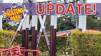 Paultons Park Vikings RAVEN begins Painting!