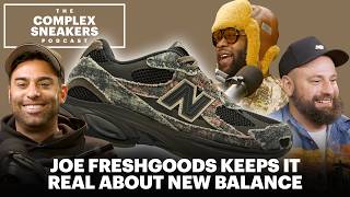 Joe Freshgoods Keeps It Real About His New Balance Releases, Bootlegs, & Nas Wearing His Sneakers