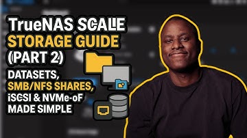 TrueNAS SCALE Storage Masterclass (Part 2) — Datasets, Shares, SMB, NFS, iSCSI & NVMe-oF Demystified