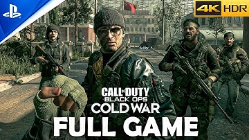 BLACK OPS COLD WAR (PS5 PRO) Full Campaign Gameplay Walkthrough | RAY-TRACING Realistic Graphics