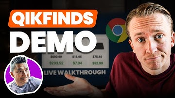 10x Manual Amazon Sourcing with THIS Tool! (QikFinds Demo with Quincy Lin)