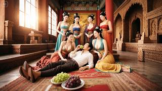 Traveling through time, man uses an electric baton to become a prince、sleep with all the beauties