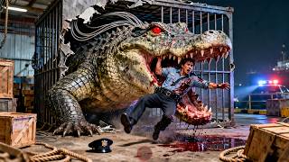 【Monster😈Movie】被囚禁的凶猛巨鳄挣脱牢笼，开启血腥复仇，男人被它活活咬死！#中国电影#悬疑 #movie #惊悚 #悬疑 #探险 #奇幻 #僵尸 #恐怖 #剧精彩