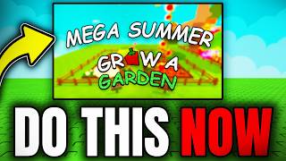 10 Things YOU NEED TO DO Before MEGA HARVEST UPDATE! (Grow a Garden)