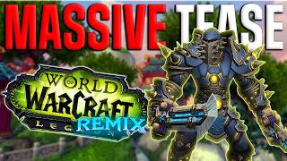 LEGION REMIX Is Coming?? (Huge Reveals) | WoW: The War Within