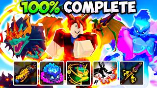 I 100% Completed The Dragon Rework Update on Blox fruits [FULL MOVIE]