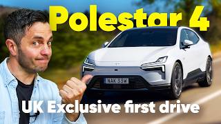 Polestar 4 Review UK FIRST DRIVE - Can You Drive Without a Rear Windscreen?!