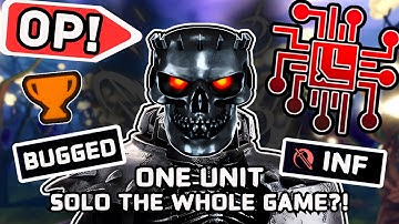 SKULL KNIGHT Can 67% Solo The Whole Game?! | Anime Last Stand GLITCHED GLORIOUS