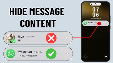 How to Hide WhatsApp Message Content on Android Lock Screen