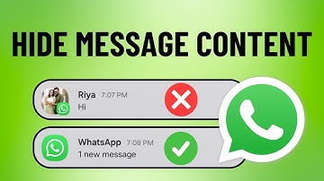 How to Hide WhatsApp Message Content on Android Lock Screen
