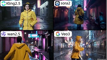 【AI文生视频实测】我用了上百个AI视频工具，我只推荐这些！这才是AI P视频的神 | Sora 2 | Veo 3 | Kling 2.5 | WAN 2.5（附AI视频剪辑教学）