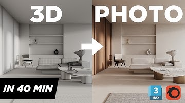 How To Create Realistic Interior in 3Ds Max + Corona Render