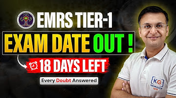 🚨 EMRS 14 Dec Exam Finalized: Your 18-Day Master Plan to Qualify(Tier-1)! 🎯