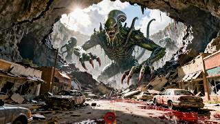 【Monster😈Movie】溶洞深处裂缝大开！外星异形怪兽狂潮涌出，小镇秒变血腥地狱！#中国电影#悬疑 #movie #惊悚 #悬疑 #探险 #奇幻 #僵尸 #恐怖 #剧精彩