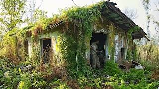 Three Men Clean 70-Year-Old Buried House and Give It a Second Life for Free | by @Cleantheoldhouse