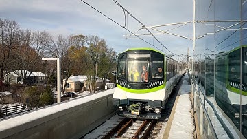 New REM metro line to Deux-Montagnes! Montreal REM 🇨🇦