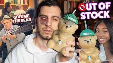 Risking Your Life For A Starbucks Bear Cup