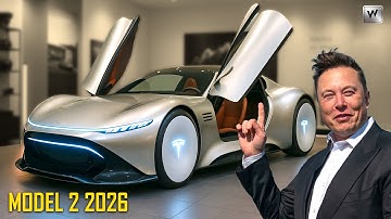 Elon Musk’s $10,799 Tesla Model 2 READY to Deliver: 7 INSANE Interior Features Revealed