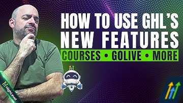 How to Use GoHighLevel Courses, GoLive & Community Builder (2025 NEW UPDATE: Step-by-Step Tutorial)