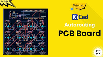 How to Autoroute PCB board in KiCad 9 using the plugin Auto routing | KiCad 9 Beginner