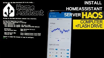 Install Home Assistant HAOS on computer PC