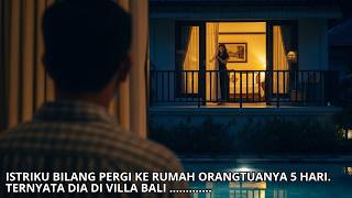 ISTRIKU BILANG PERGI KE RUMAH ORANGTUANYA 5 HARI  TERNYATA DIA DI VILLA BALI