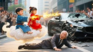 Kembar jenius selamatkan CEO pake silat, aslinya kakek kandung! Takdir berubah!😱#drama