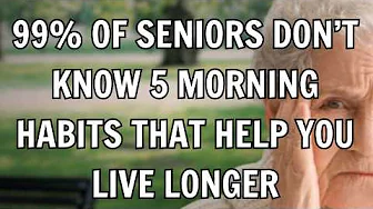 Doctor’s Warning: 5 Morning Habits That Help Extend Your Heart’s Longevity | Senior Health Tip