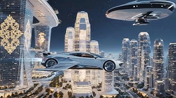 Future Sci Fi City -Citadel Core: Great Drone Ballet (AI Cinematic 8K)