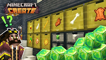 OVERPOWERED Experience Farm in Minecraft Create Mod! (#8)