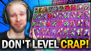 RANK UP THESE CHAMPIONS ASAP to Level Up Your Account! - Raid Shadow Legends (What to Max Next)
