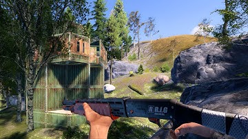 This Base Blends Perfectly Into the Forest! Rust Console Edition.