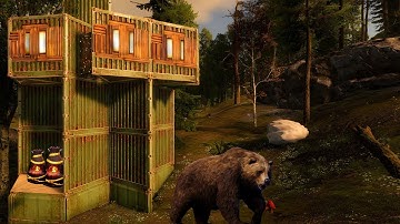 I Built the Most Hidden Base Ever! Rust Console Edition.