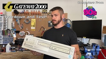 Gateway 2000 486! From 1993 to you, with love! Teardown and Test.