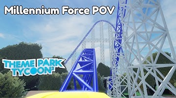 Thumbnail of Millennium Force - Official POV | Theme Park Tycoon 2 | Cedar Point