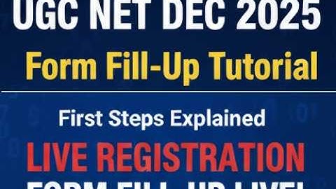 UGC NET Dec 2025 Form Fill-Up | Direct Link to Apply & First Steps Explained | Mr. Mir Riyazul Haque
