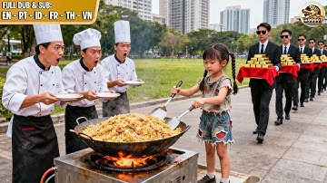 8 Year Old Begger Girl Looked Down On By Chefs Surprises Everyone As A World-Leading Culinary God