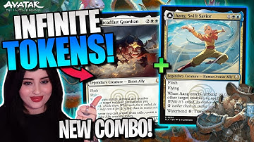 INFINITE Tokens With AIRBENDING?! | Standard Avatar MTG Arena