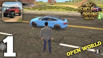 Mega Vehicle Driving Simulator Gameplay Walkthrough Part 1 (Android/iOS)