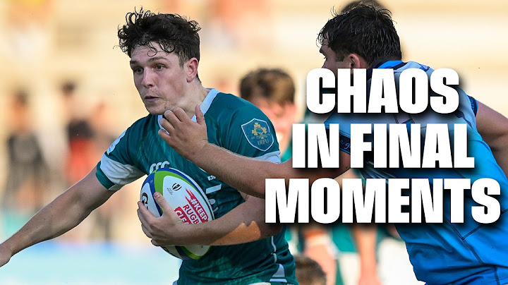 MADNESS in Final Minutes! 🔥 | Ireland v Scotland | World Rugby U20 Championship | Final 10 Minutes