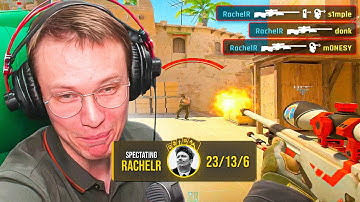 РЕЙЧЕЛ ПОПАЛСЯ С НОВОРЕГАМИ И!... (CS2)